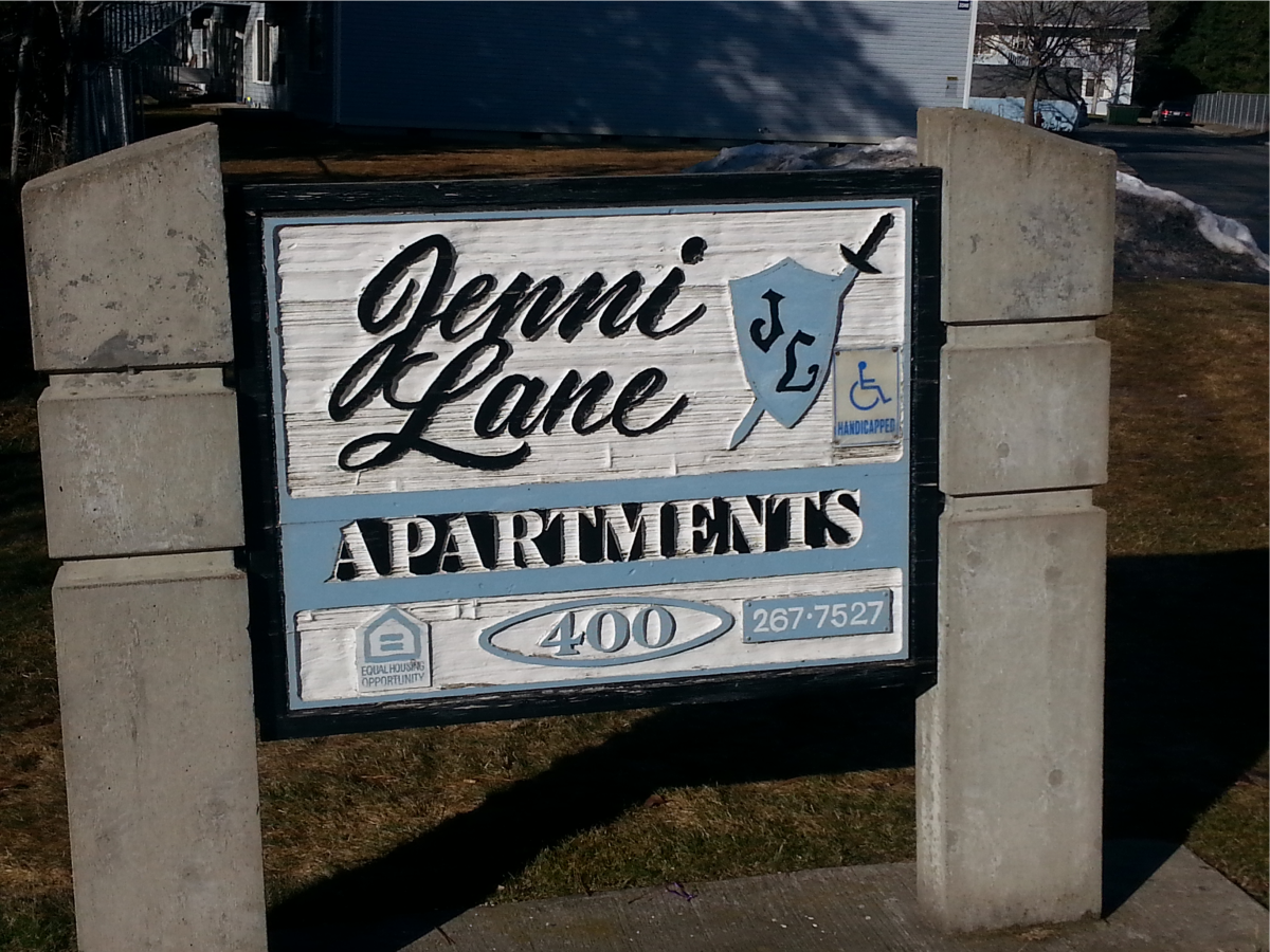 Jenni Lane Property Sign